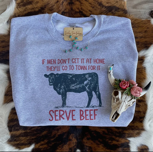 Serve Beef Crew Neck