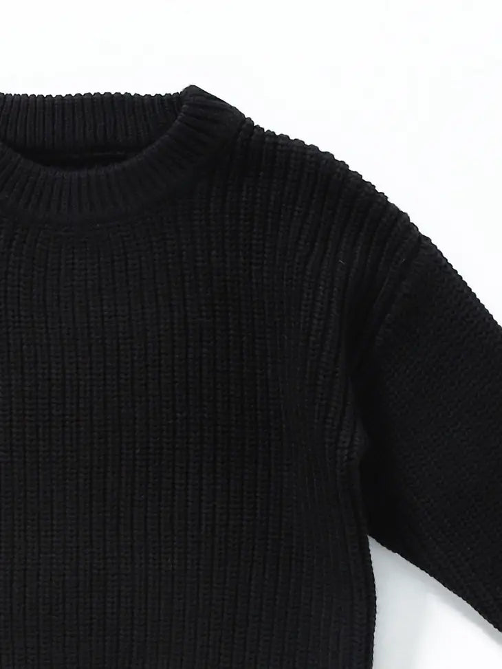 Girls Black Sweater