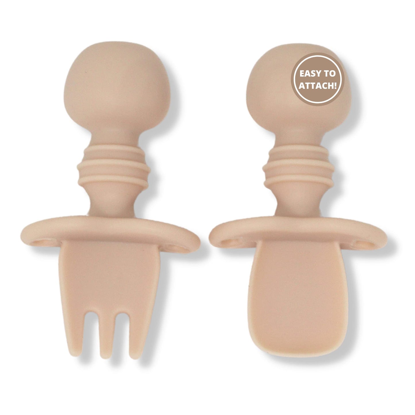 Mini Utensil Set with Travel Case: Blush