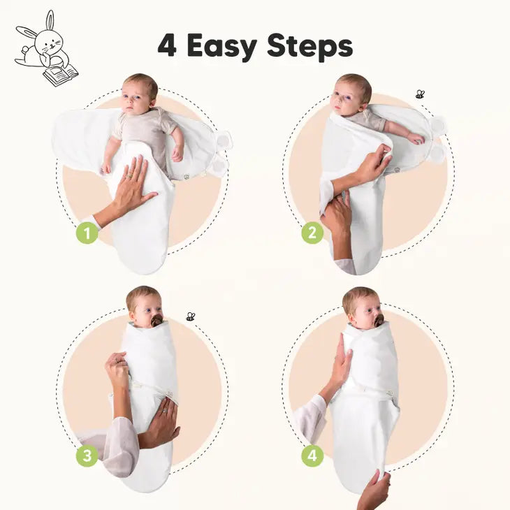 3pk Soothe Baby Swaddles 0-3 Months, Sleep Sack For Newborns