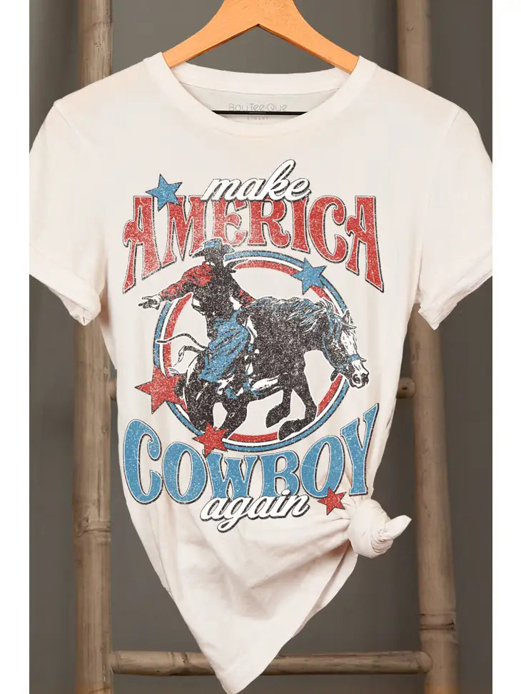 Make America Cowboy Again Graphic Tee