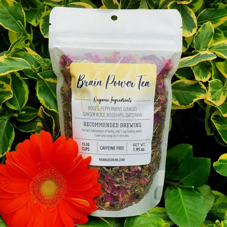 Brain Power Tea Organic Herbal Loose Tea