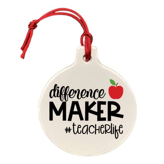 Teacher Ornament - Difference Maker