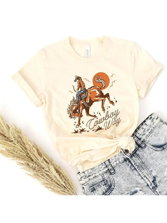 Cowboy Way Graphic Tee