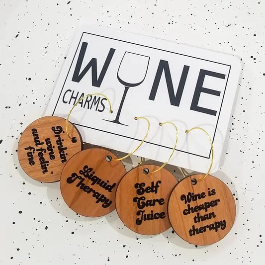 Therapy Wine Charms