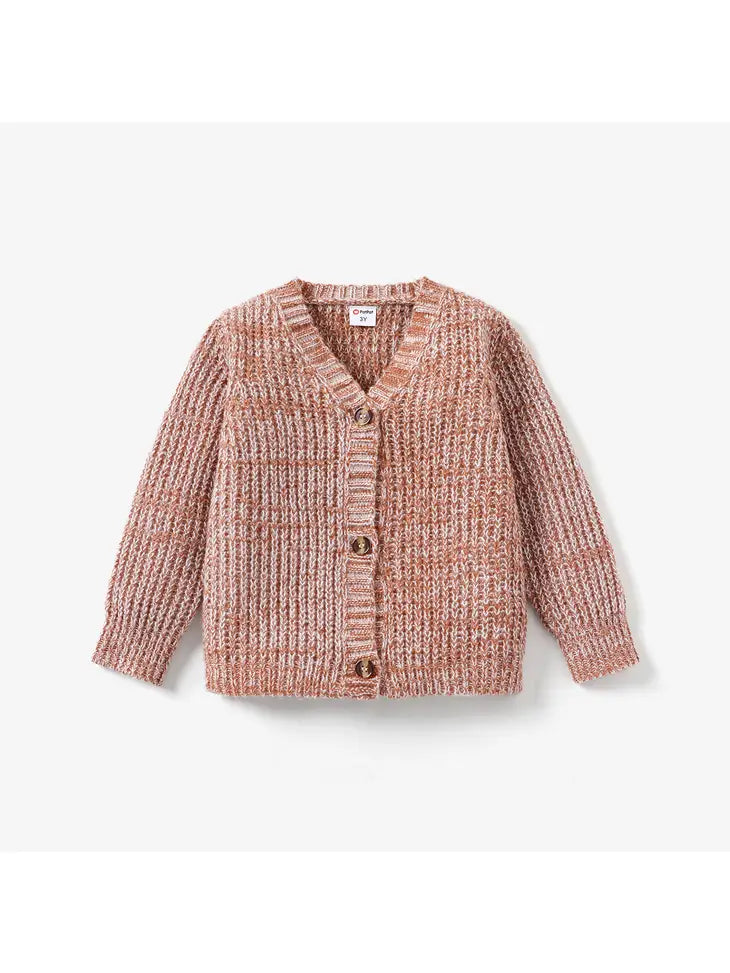 Baby & Toddler Unisex Knitted Button Sweater Cardigan