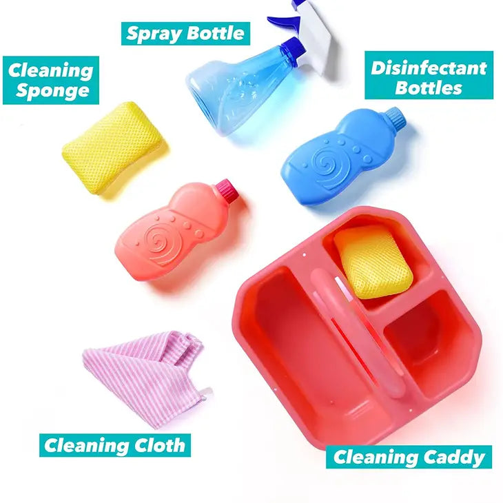 15 Pcs Kids Cleaning Set