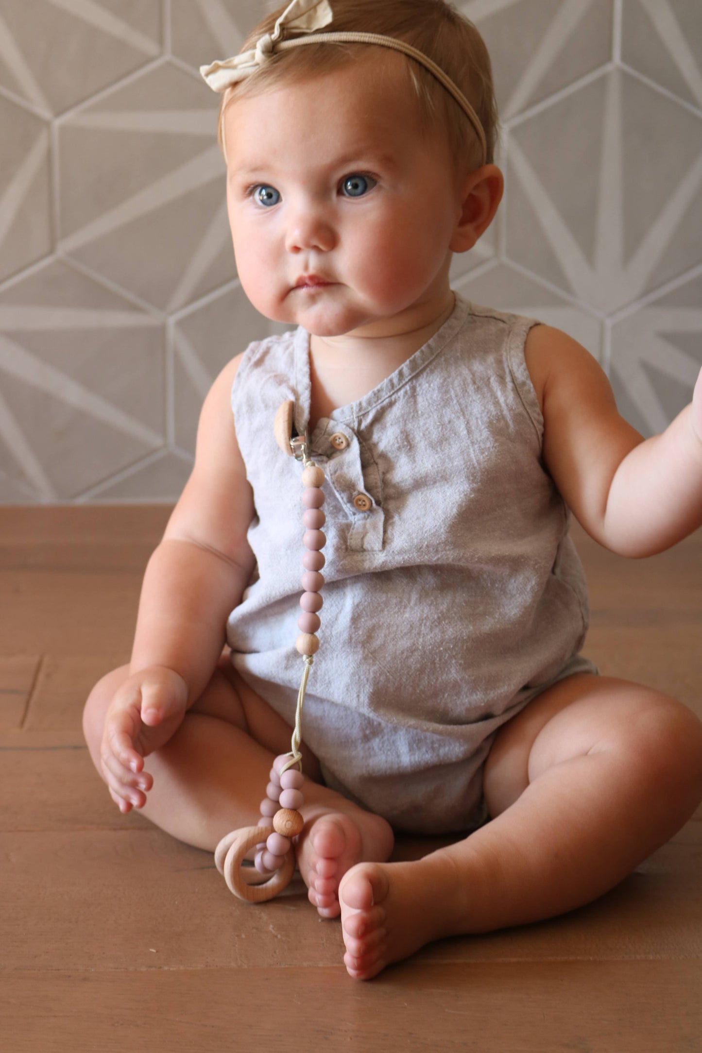 Pacifier Clip Color: Sage