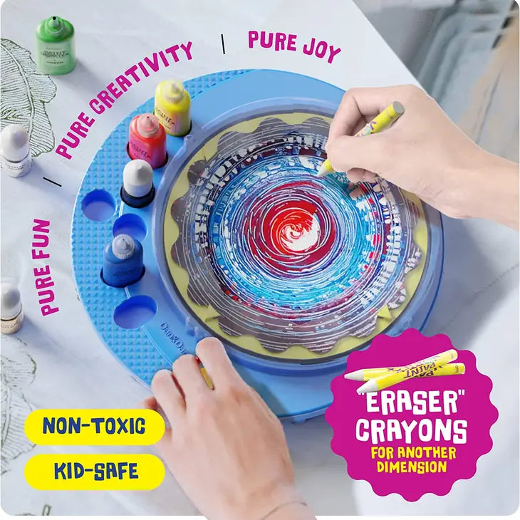 Spin Art Machine Kit - Paint Spiral Station Center