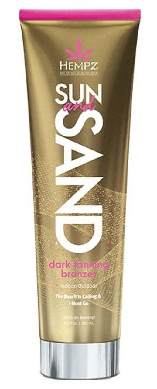 Hempz SUN and SAND Dark Tanning Bronzer 9.5 oz