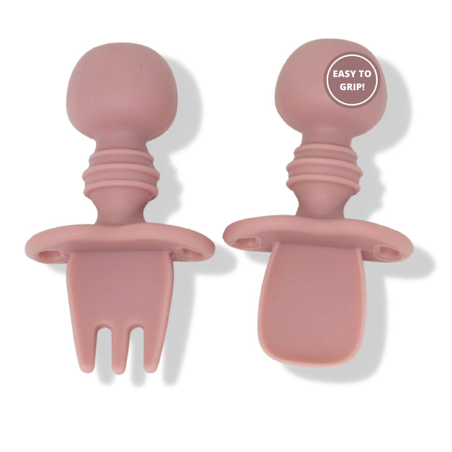 Mini Utensil Set with Travel Case: Blush