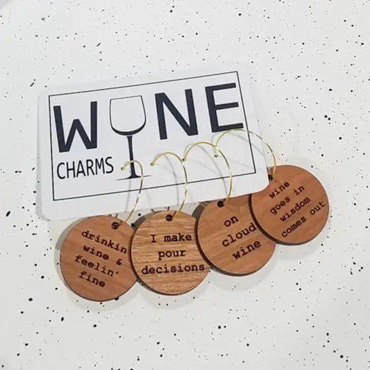 Pour Decisions Wine Charms