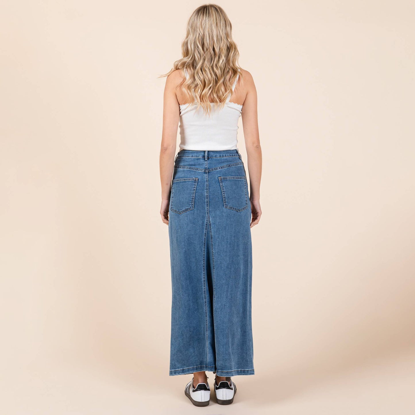 A-Line Denim Skirt