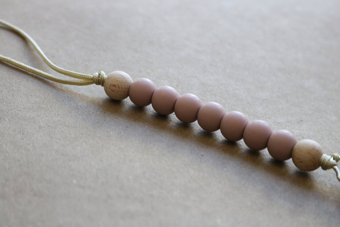 Pacifier Clip Color: Blush