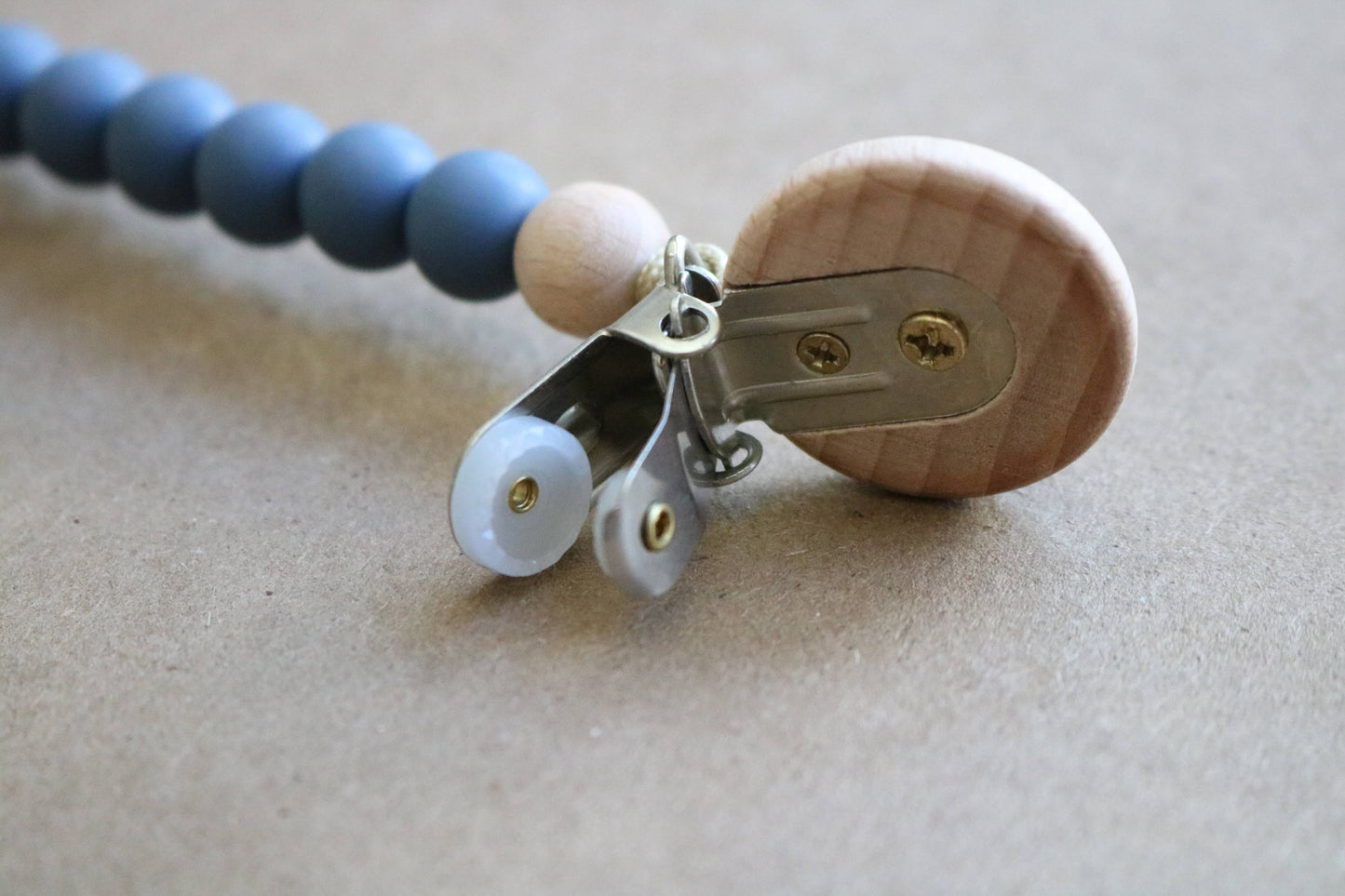 Pacifier Clip Color: Navy