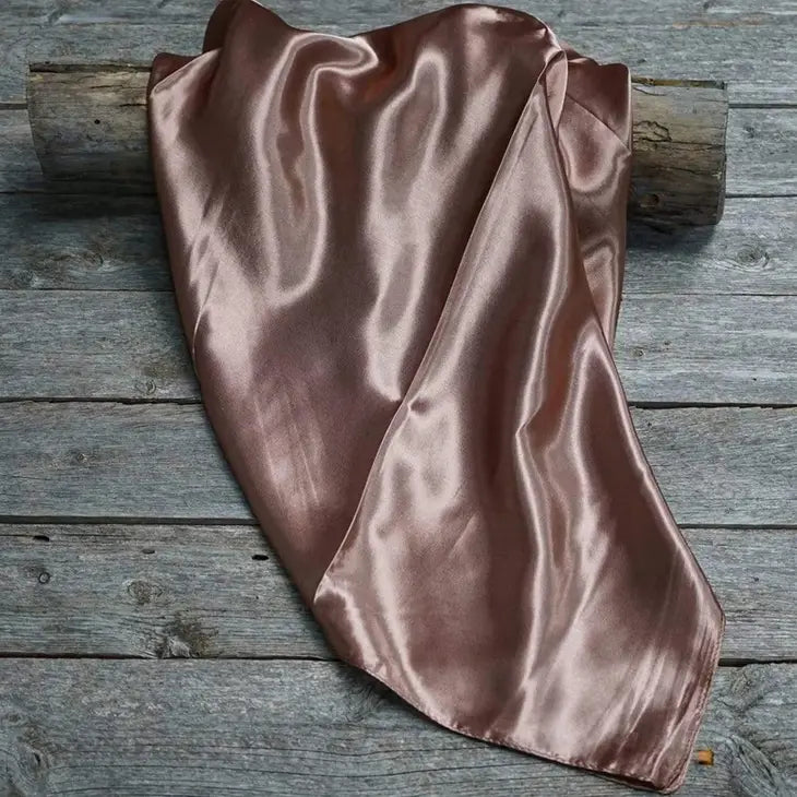 Solid Tan Wild Rag / Scarf