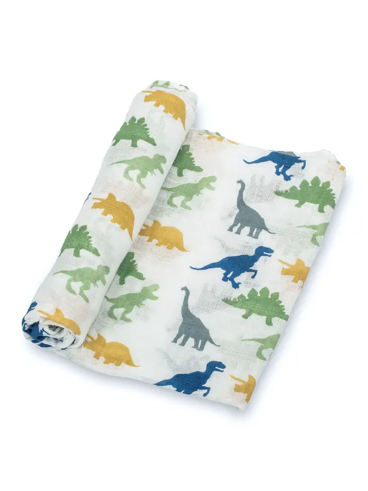 Dinosaur Baby Swaddle Blanket