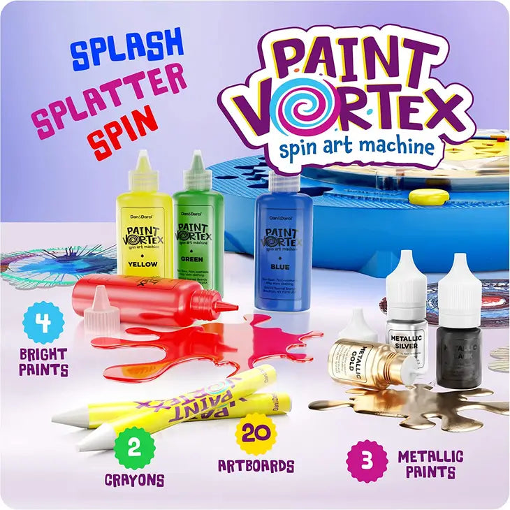 Spin Art Machine Kit - Paint Spiral Station Center