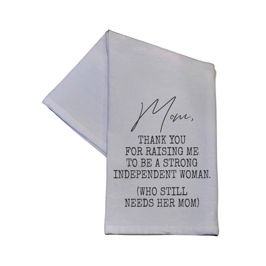 Independent Woman Tea Towel