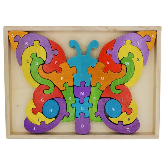 Butterfly A To Z Puzzle