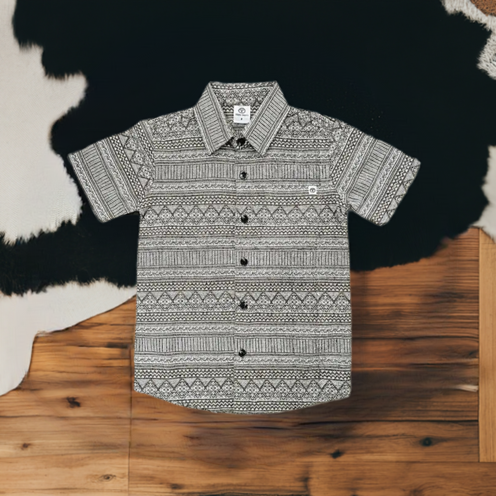 Boy's Aztec Print Shirt